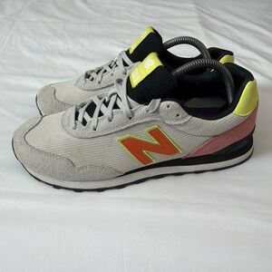 Women's New Balance Size 10 Sneakers Rare HTF Color Cloud (Grey)/Poppy Shoes Gym